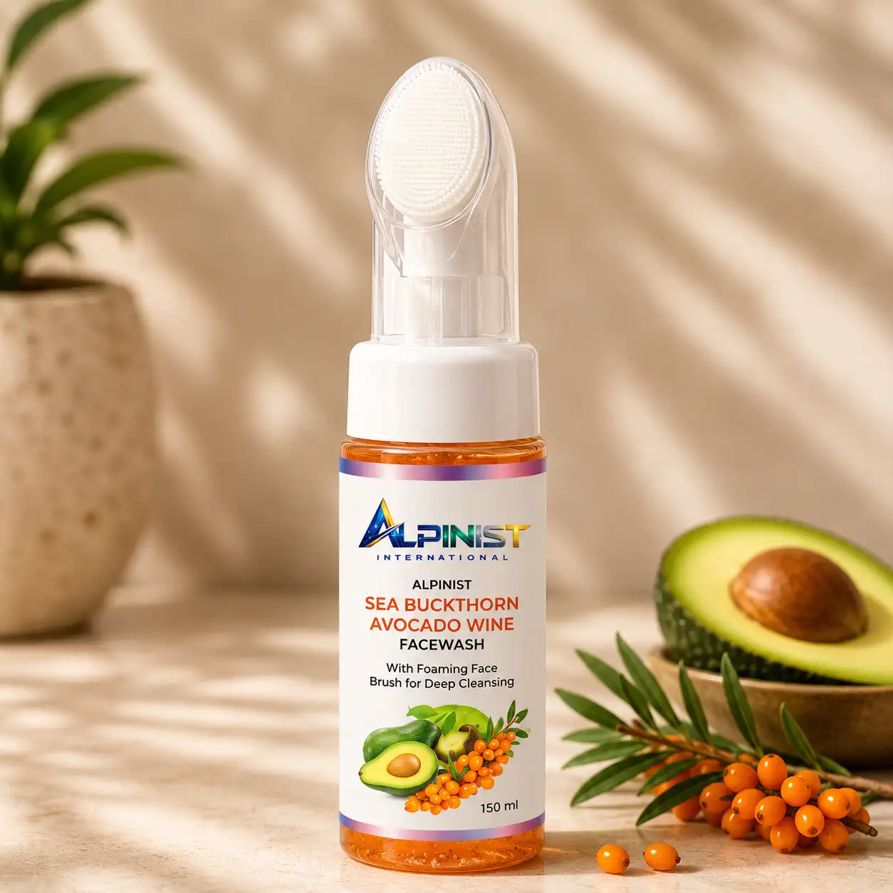 FreshGlow Seabuckthorn Avocado Kiwi Facewash